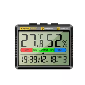 Многофункциональный термогигрометр Aideepen