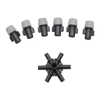 Многонасадный серый спринклер Adhere To Fly