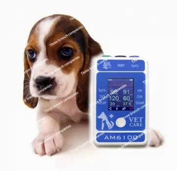 Многопараметрический монитор Petsr, Bluetooth-монитор, Портативный Малый животный прибор для измерения уровня кислорода в крови, артериального давления и сердцебиения