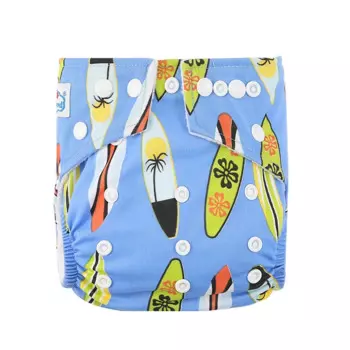Многоразовые моющиеся тканевые подгузники Babyland My Pick Colors с принтом для мальчиков, подгузники, тканевые подгузники для новорожденных детей 3-15 кг