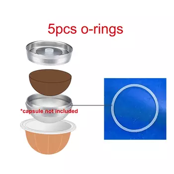 Многоразовые силиконовые кольца для Vertuoline