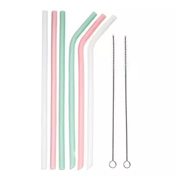 Многоразовые силиконовые трубочки CHANSUNRUN