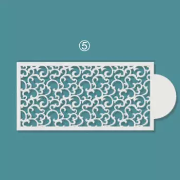 Многоразовые трафареты для торта MOONBIFFY