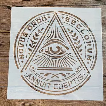 Многоразовые трафареты PenhuaMoban 30*30 см