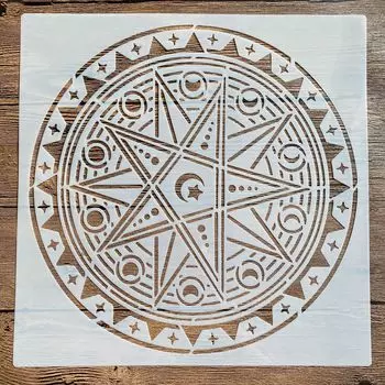 Многоразовые трафареты PenhuaMoban 30x30 см