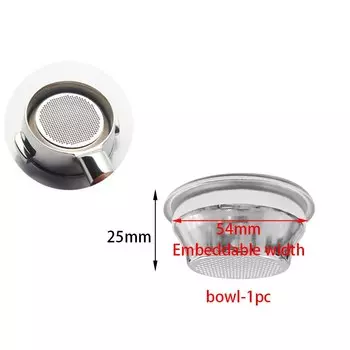 Многоразовый фильтр для кофе из нержавеющей стали GIOIO 51/53/58 мм