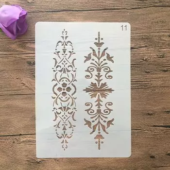 Многослойный трафарет PenhuaMoban Цветок 29*21 см