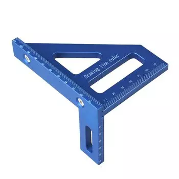 Многоугольная измерительная линейка KPXIN 45/90 градусов