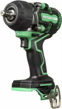 Многовольтовый гайковерт Metabo HPT 36 В, 1/2 дюйма, средний крутящий момент, беспроводной ударный гайковерт | Только инструмент, без батареи | 4-ступенчатый выбор скорости | Бесщеточный