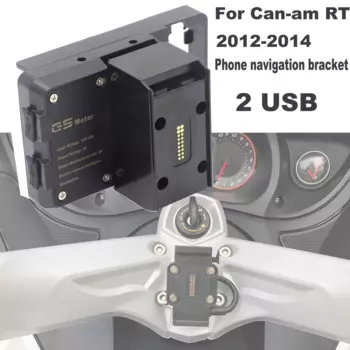 Мобильный телефон с навигацией, контактное крепление USB для Can-Am spyder, RT-S Can Am RT 2012-2014