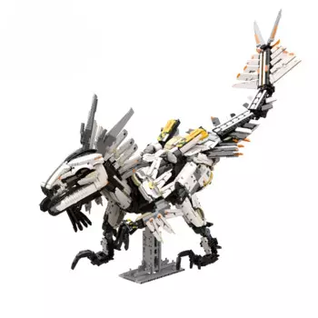 Moc большая серия динозавров, развивающие строительные блоки, игрушки Horizon West Desperate Claw, детские кирпичи, коллекция игрушек