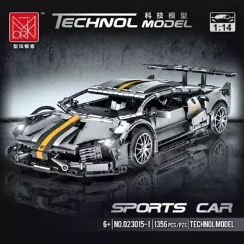 MOC оригинальные технические строительные блоки, спортивный гоночный автомобиль, суперкар, спортивный автомобиль, комплект кирпичей, игрушки для детей, подарки для мальчиков