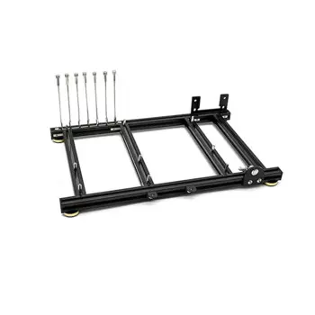 MOD PC Gamer Cabinet DIY Мини-корпус для компьютера Открытая рамка ITX MATX ATX Настольный корпус Стойка Горизонтальный охладитель воды