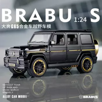 Модель автомобиля BRABUS Benz G65, металлическая, литая под давлением