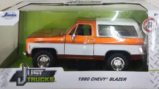 Модель автомобиля CHEVY BLAZER SUV в масштабе 1:24, 1980, из металлического сплава