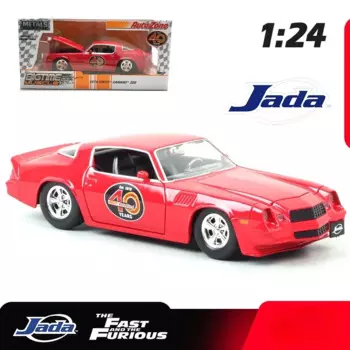 Модель автомобиля из металлического сплава Jada 1:24 1979 Chevrolet Camaro Z28, игрушки для детей, подарок, коллекция J68