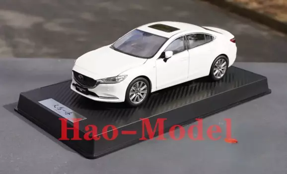 Модель автомобиля из сплава 1:18 для Mazda Atenza 2019, литая металлическая игрушка для мальчиков и девочек, подарки для детей, хобби, демонстрационные украшения, коллекция, белая