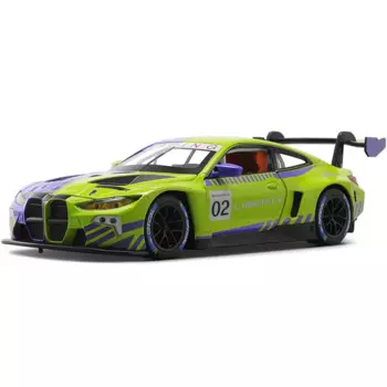 Модель автомобиля из сплава BMW M4 GT3 1/24, амортизатор, искусственное управление, детская игрушка в подарок