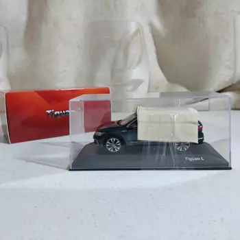Модель автомобиля из сплава TIGUAN L 2022 в масштабе 1:43, литая игрушка, подарок, коллекционный орнамент, сувенир, игрушки для мальчиков, автомобили