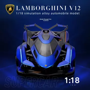 Модель автомобиля maisto1:18 Lamborghini V12 из сплава, коллекционные подарки, игрушки для мальчиков