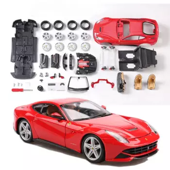 Модель автомобиля Maisto в сборе Ferrari F12 Berlinetta, модель литая металлическая игрушечная машинка из сплава, Коллекционная модель, подарок для детей, 1:24