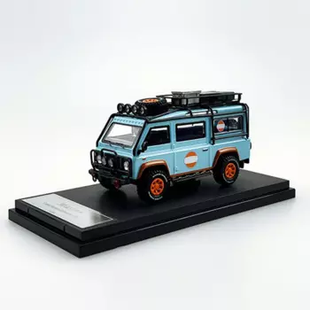 Модель автомобиля Master 1:64, литая, из сплава, Defender Land Rover Van Station Wagon, Классическая коллекция, сувенирные подарки для взрослых