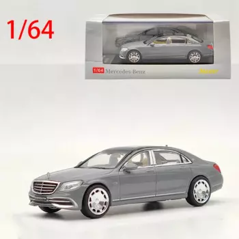 Модель автомобиля под давлением 1:64 Mercedes S-Class Maybach S560 модель автомобиля из сплава игрушки для мальчиков коллекция дисплей хобби оригинальная коробка