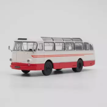 Модель автомобиля с литым под давлением IXO в масштабе 1:72 LAZ 695E, автобусная модель, готовый продукт, статическая модель, имитация игрушки, коллекция, Подарочный дисплей