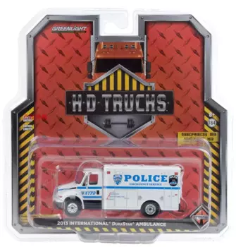 Модель автомобиля скорой помощи Durastar из металлического сплава, 1:64, 2013