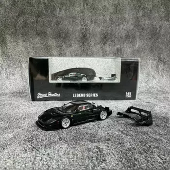 Модель автомобиля Stance Hunters 1:64 F40 LM, литой спортивный автомобиль из сплава - темно-зеленый