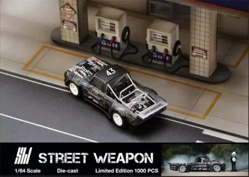 Модель автомобиля Sw 1:64, грузовик Ken block TIANMEN MOUNTAIN 1977 F-150