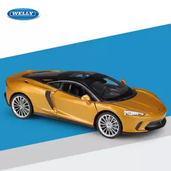 Модель автомобиля WELLY 1:24 Mclaren GT из сплава, идеальная детская игрушка и коллекционный подарок