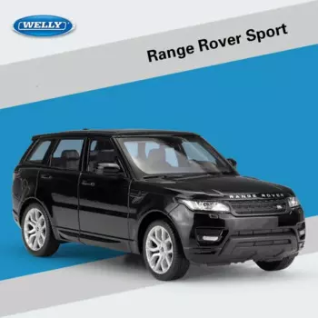Модель автомобиля WELLY 1:24 Range Rover Sport из сплава, подходит для детских игрушек и коллекций