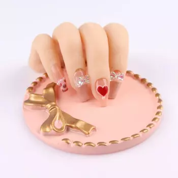 Модель для маникюра Tgirl Nails, поддельная модель для маникюра, подвижная модель