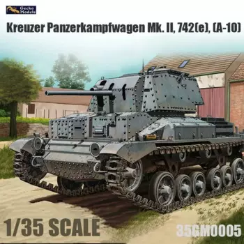 Модель Gecko масштаб 1/35 35GM0005 Круизный бак A10 Сборная модель комплект