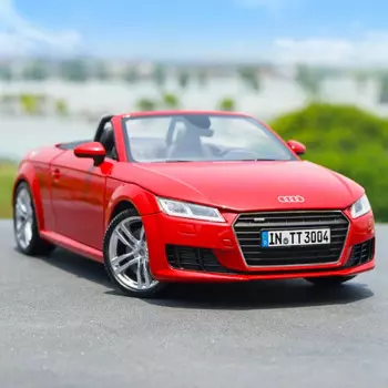 Модель гоночного автомобиля 1:18 TT из сплава, литая металлическая игрушка для детей и взрослых, фанаты, подарки, украшение, дисплей, сувениры для шоу