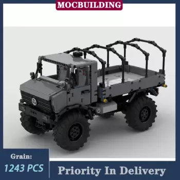 Модель грузовика U437 LWB, строительный блок для мальчиков, коллекционная игрушка, подарки