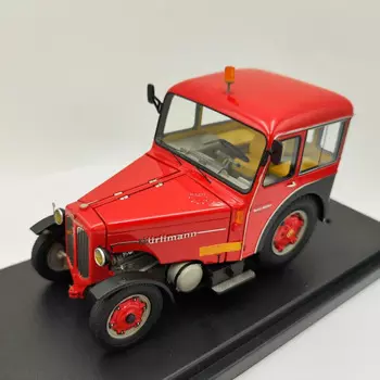 Модель игрушечного автомобиля Hurlimann D 800 в масштабе 1:32, Классическая ностальгия, коллекционный подарок, статический дисплей