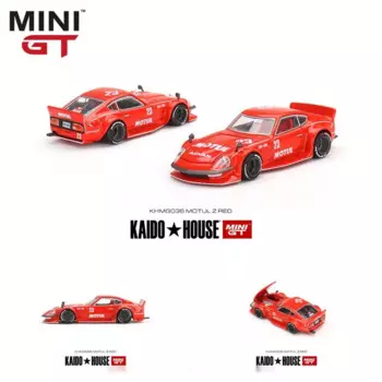 Модель литая Гоночная машина TSM KAIDO HOUSE MINIGT 1/64 KHMG036 Fairlady Z 23, детские игрушки в подарок
