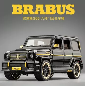 Модель литая металлическая автомобиля Benz BRABUS G65, 1:24
