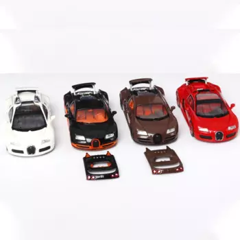 Модель машины Bugatti Veyron из сплава под давлением в масштабе 1:64