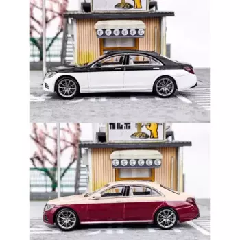 Модель Mercedes-Benz S-Class W222 S450 1:64, модель из сплава, детская коллекция декоративных игрушек, подарок для детей.