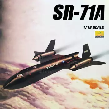 Модель minihobbygifts 80201 1/72 США, строительная модель корабля, черная птица, разведыватель, сборная модель самолета, наборы для военного хобби «сделай сам»