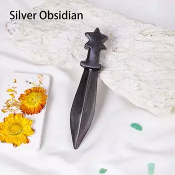 Модель ножа из аметиста Runyangshi