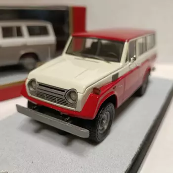 Модель полноприводного автомобиля MK 1:43 из смолы Land Cruiser FJ55 1978, игрушечный внедорожник, модель автомобиля, классика, фотография подарков