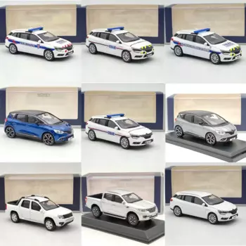 Модель пожарной машины Norev из сплава, масштаб 1:43, Megane L218 L207