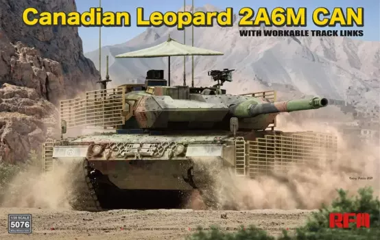 Модель Ryefield, сборная модель танка, модель модели мечты, модель leопарда 2A6M CAN, основной боевой танк 1/35