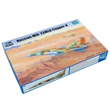 Модель самолета Trumpeter Mig23 Mig23MLD, модель корабля, пластиковая сборка, 1/48