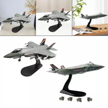 Модель самолета в масштабе 1/72 F 35A Fighter Jet, Коллекционная модель самолета, украшение, фотография, полка для гостиной