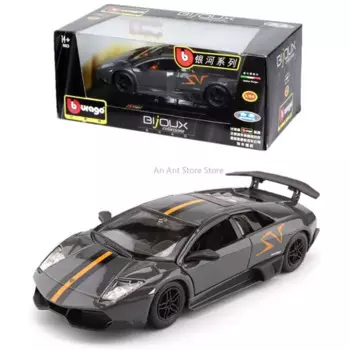 Модель спортивного автомобиля Bburago 1/24 Racing LP670-4 SV, роскошная модель спортивного автомобиля, используемая для Lamborghini Die-cast, металлические транспортные средства